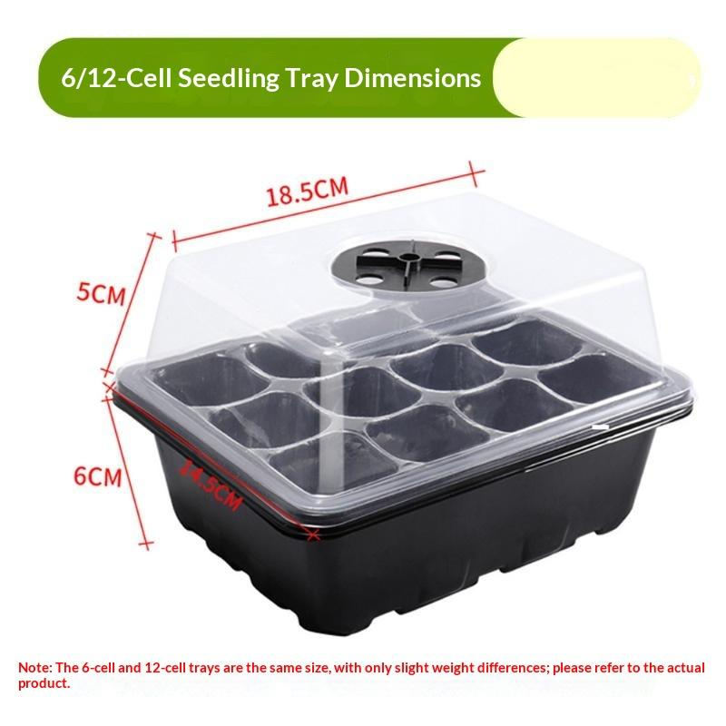 Answer6/12-Cell Home Seed Star - đánh giá và giá Humidity Dome Kit